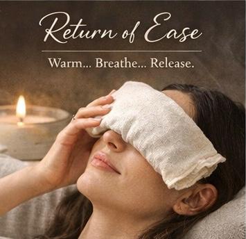 Herbal Compress Wrap | Lavender, Chamomile, Eucalyptus, Peppermint Aromatherapy Ritual
