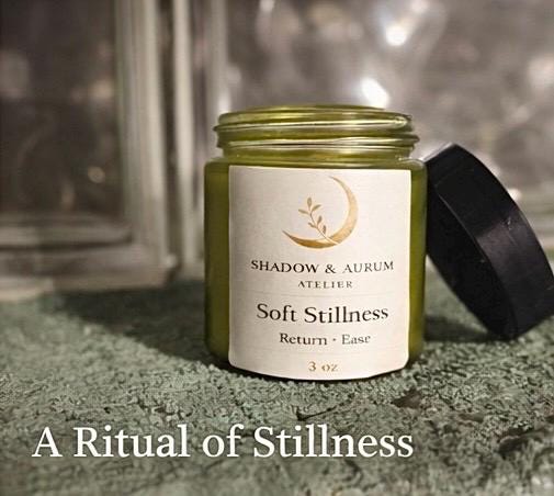 Natural Lavender, Soy, Wood Wick Candle | Meditation | Calming| Soft Stillness Ritual Candle