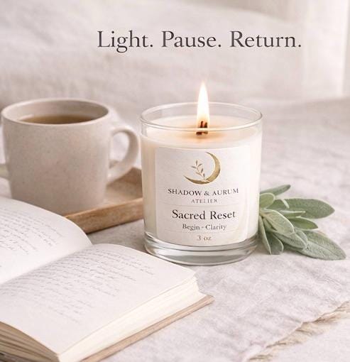 Lavender, Sage | All Natural Soy | Wood Wick | Target Stress | House Warming | Self Care | Gift