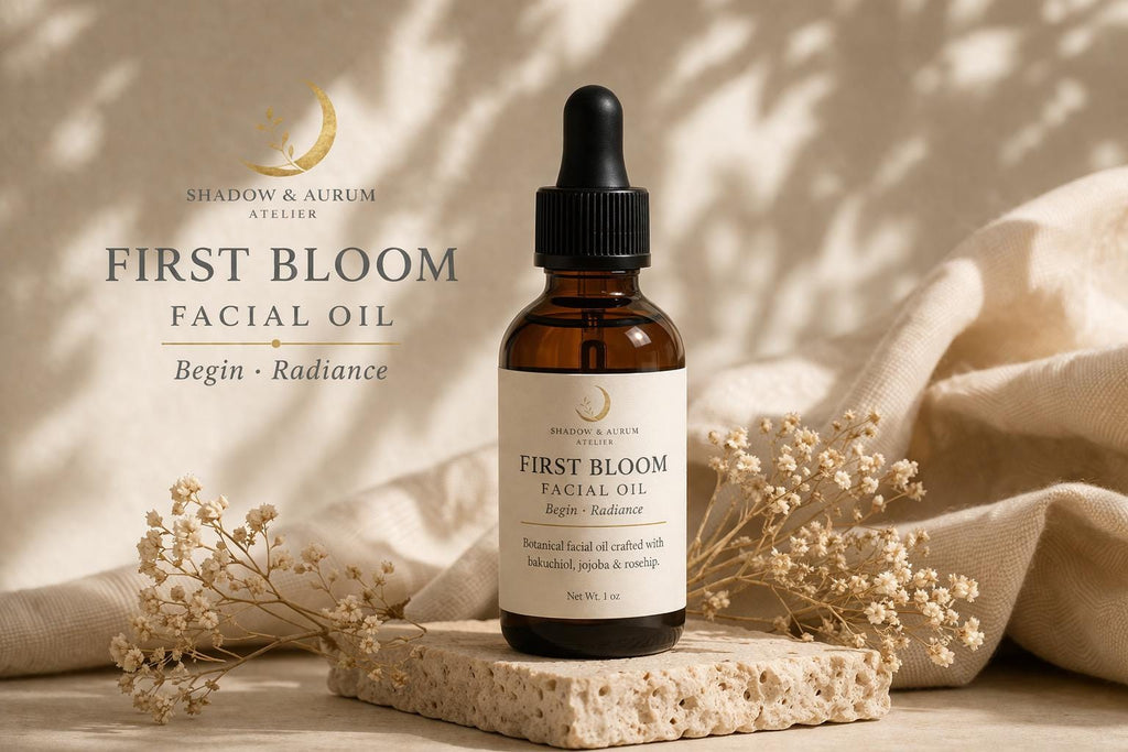 Bakuchiol Facial Oil | Natural Retinol Alternative | Sensitive Skin Serum | Botanical Glow Oil | Clean Skincare