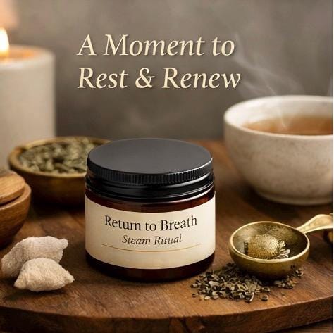 Eucalyptus Steam Ritual | Aromatherapy Bath Soak, Spa Self Care, Epsom Salt Blend
