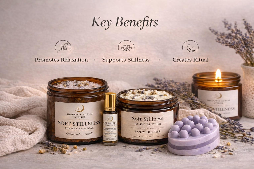Lavender Self Care Ritual Set | Calming Aromatherapy Bundle, Relaxation Spa Gift