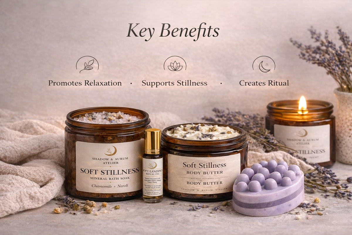 Lavender Self Care Ritual Set | Calming Aromatherapy Bundle, Relaxation Spa Gift