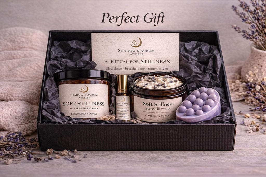 Lavender Self Care Ritual Set | Calming Aromatherapy Bundle, Relaxation Spa Gift