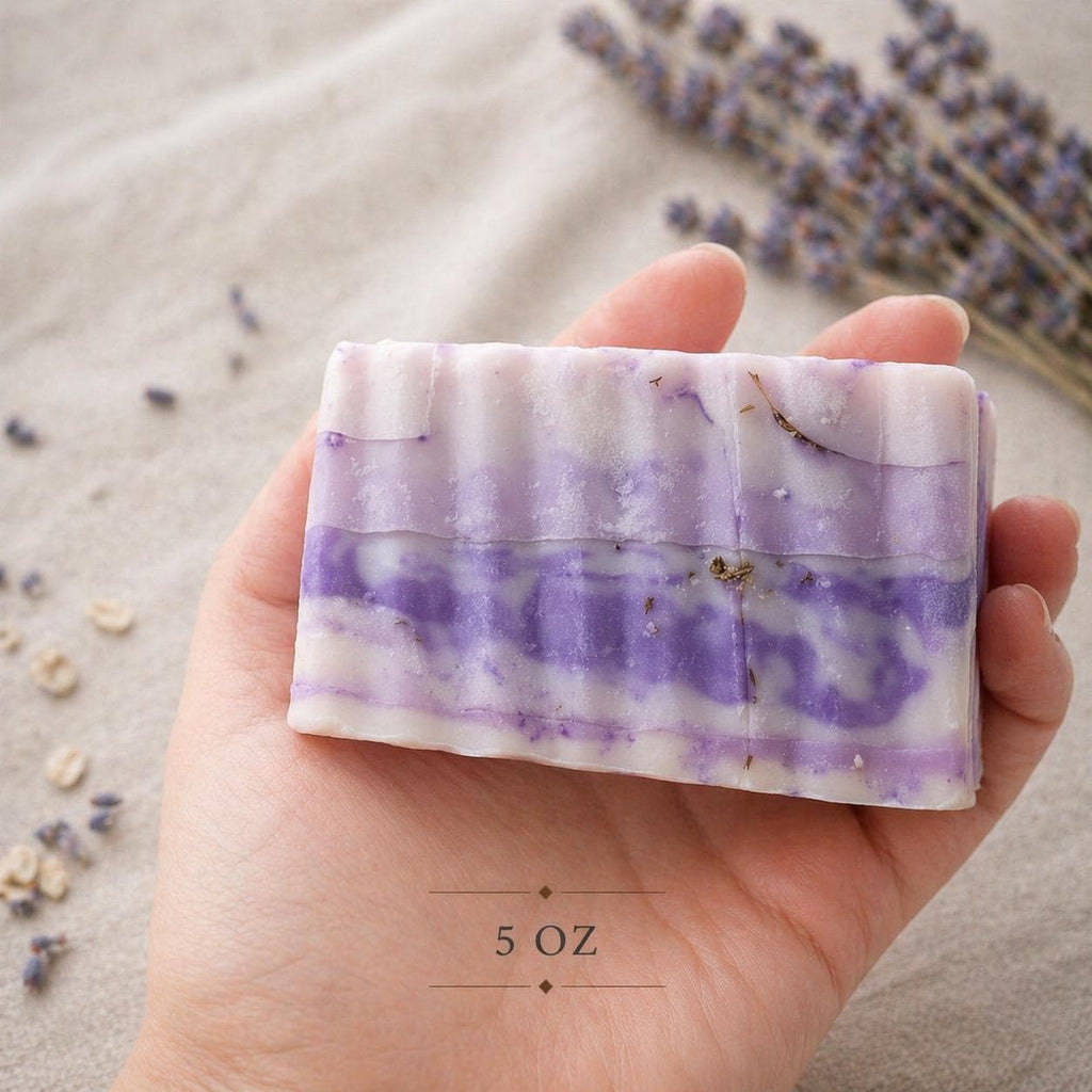 Lavender Oat Melt and Pour Body Bar | Soap | Hand Poured | Vitamin E | Self Care