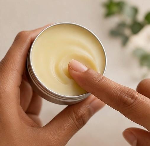 Quiet Breath Vapor Balm | Eucalyptus Peppermint Chest Salve, Beeswax Comfort Ritual