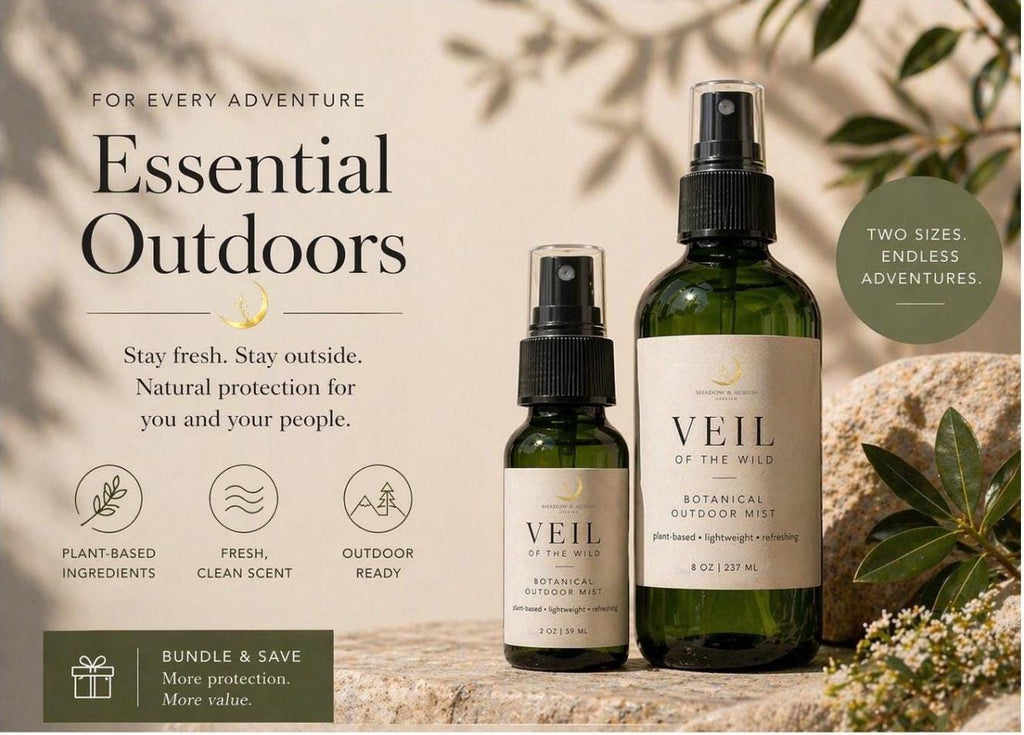 Botanical Outdoor Mist | Plant-Based Bug Spray, Fresh Herbaceous Scent