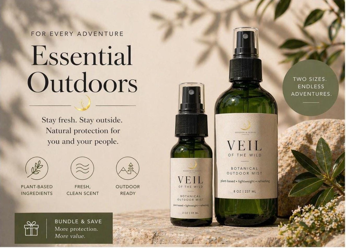 Botanical Outdoor Mist | Plant-Based Bug Spray, Fresh Herbaceous Scent