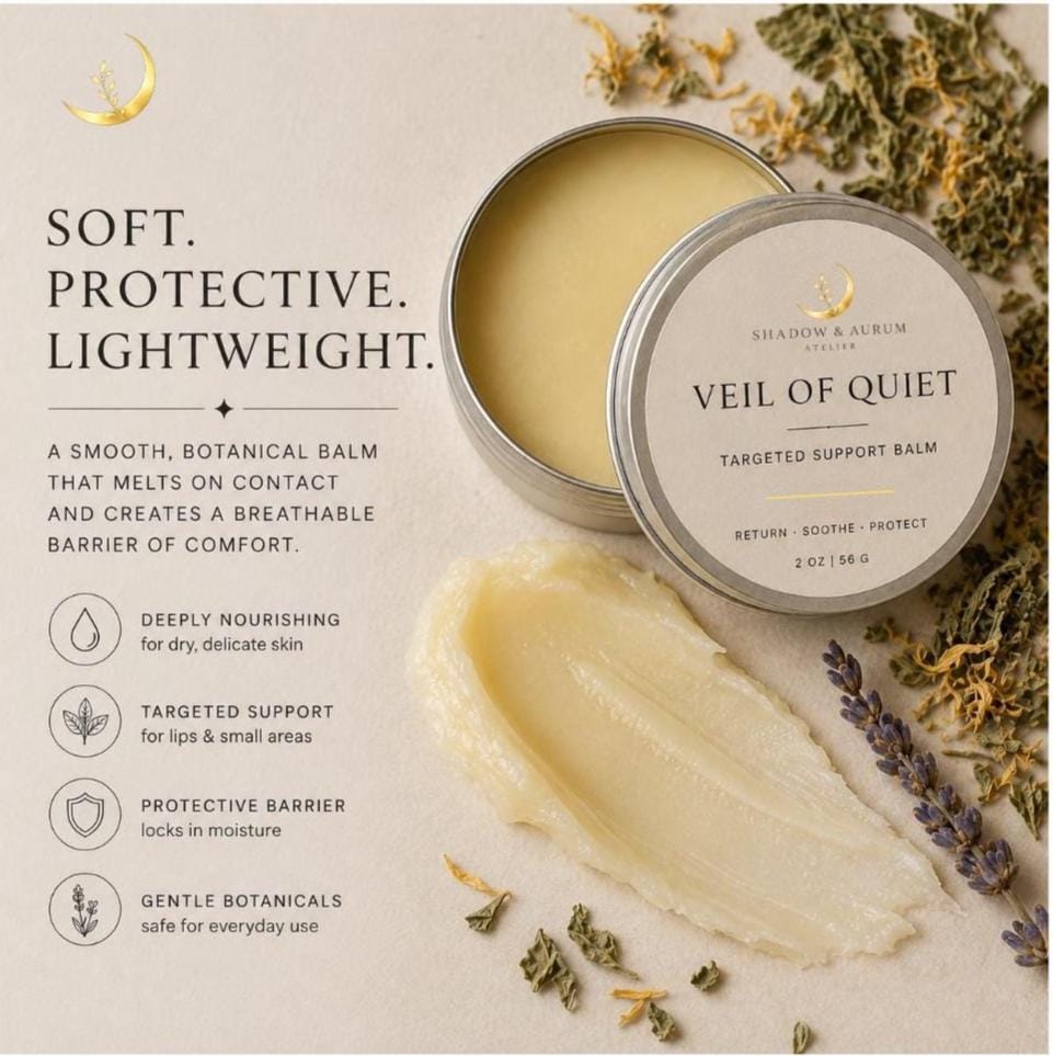 Lemon Balm | St. John's Wort | Coconut Oil | Lavender, Tea Tree Essential Oils | Skin Salve