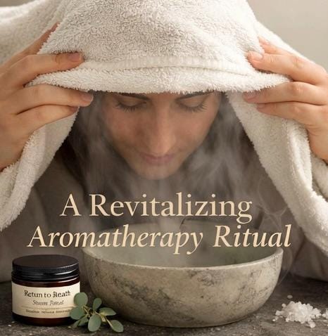 Eucalyptus Steam Ritual | Aromatherapy Bath Soak, Spa Self Care, Epsom Salt Blend