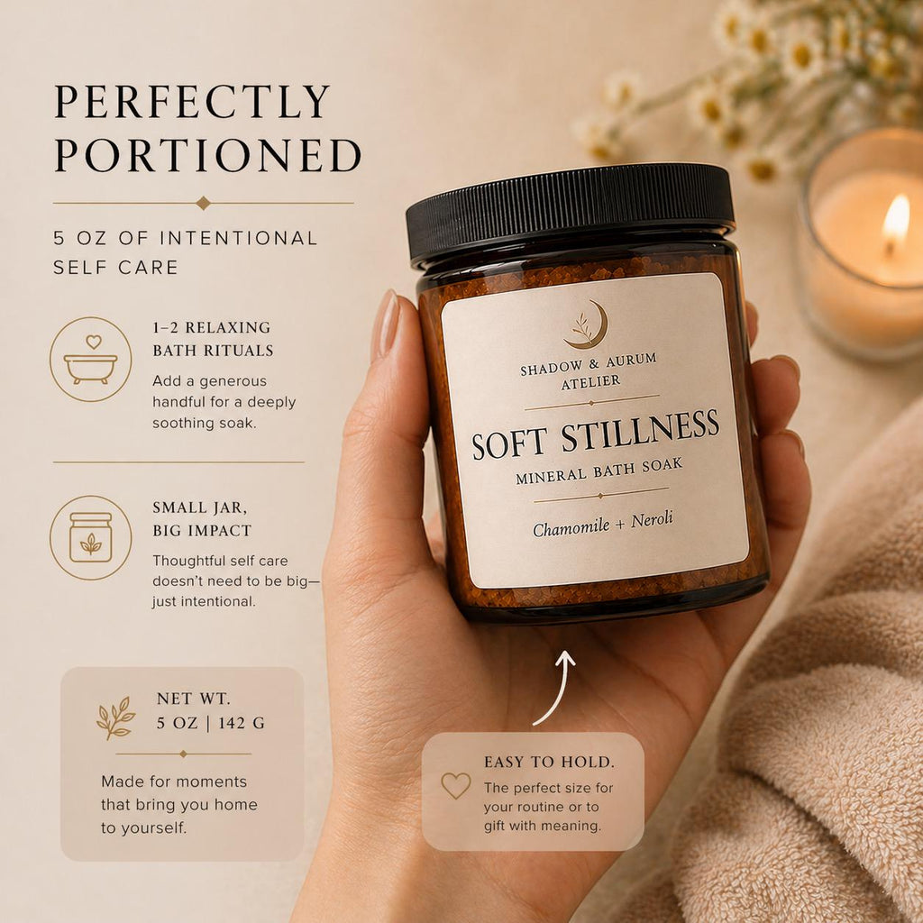 Mineral Bath Soak | Chamomile, Neroli| All Natural Relaxation Ritual | Celebrate Small Moments | Self Care