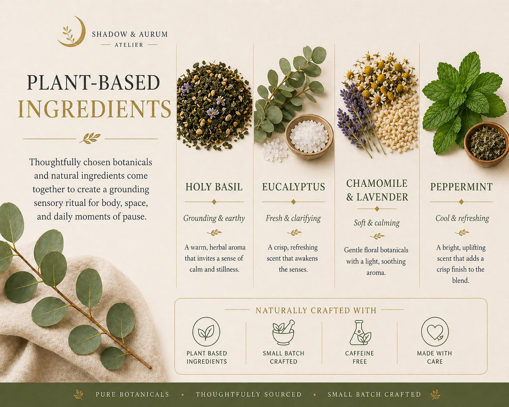 Clear Breath Ritual Kit |Self Care | Herbal Tea, Steam Soak, Botanical Compress, Vapor Balm