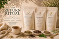Tea Set Trio | Herbal | Warming Botanical | Monthly Support | Return Ritual | Gift for her