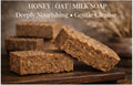 Honey, Oat, Milk Bar • Nourishing for Dry Sensitive Skin • Gentle Exfoliating • Golden Hearth Ritual