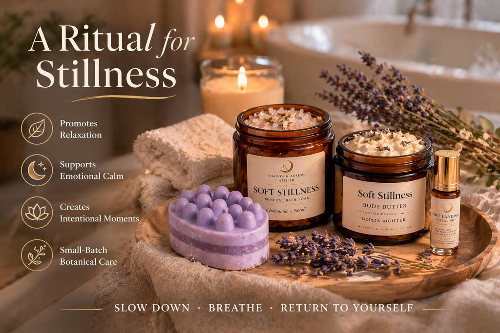 Lavender Self Care Ritual Set | Calming Aromatherapy Bundle, Relaxation Spa Gift