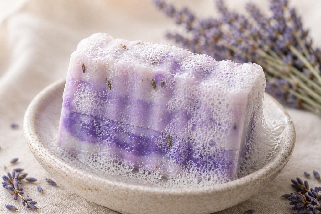 Lavender Oat Melt and Pour Body Bar | Soap | Hand Poured | Vitamin E | Self Care