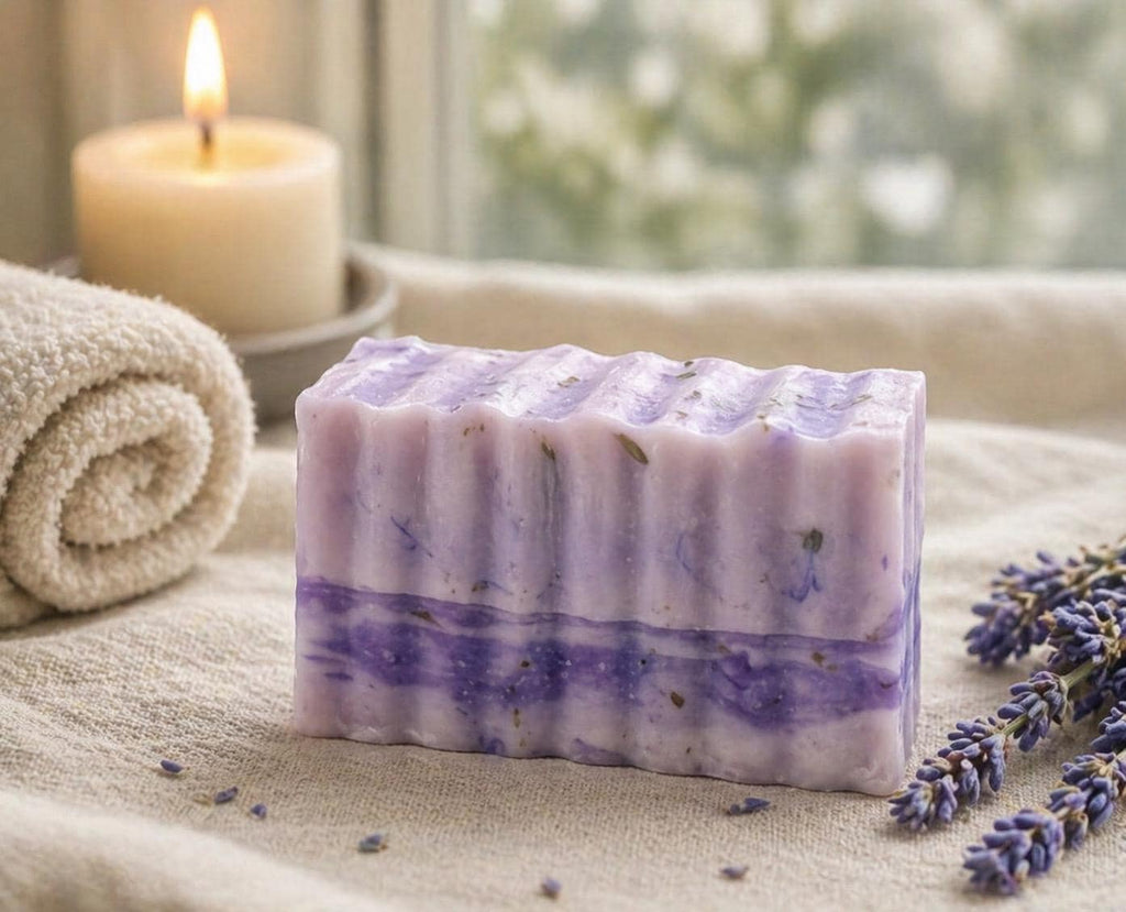 Lavender Oat Melt and Pour Body Bar | Soap | Hand Poured | Vitamin E | Self Care
