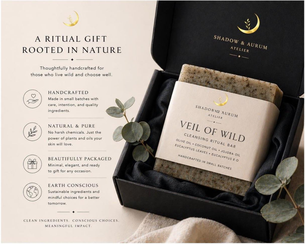 Eucalyptus Cleansing Ritual Bar | Outdoor Botanical Soap, Natural Oils