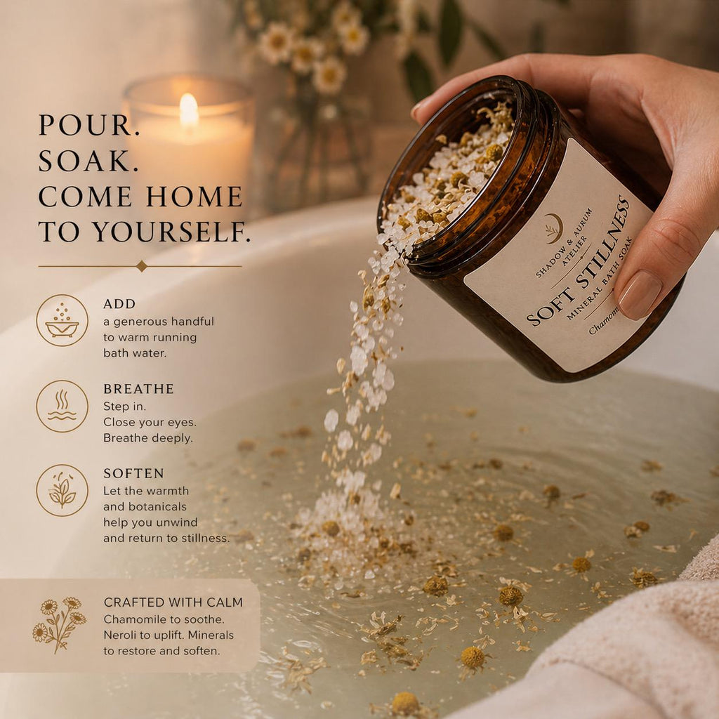 Mineral Bath Soak | Chamomile, Neroli| All Natural Relaxation Ritual | Celebrate Small Moments | Self Care