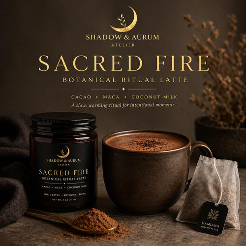 Damiana Latte Mix | Maca, Coco, Coconut Milk Powder| Evening Herbal Beverage | Sacred Moments Between