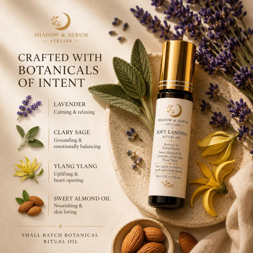 Lavender, Clary Sage, Ylang Ylang Blend | Essential Oil Roll On | Meditation | Aromatherapy