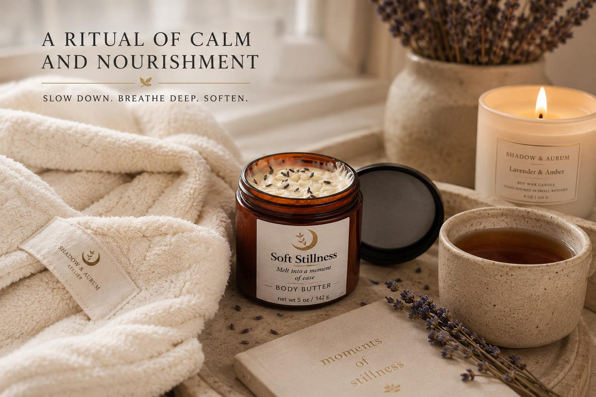 Handcrafted Lavender Body Butter | Whipped Shea Moisturizer, Botanical Blend