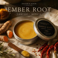 Ember Root Botanical Balm | Turmeric Cayenne Beeswax Salve | Comfort Ritual Body Care