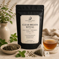 Holy Basil & Spearmint Herbal Tea | Clear Breath Ritual | Natural Support for the breath.