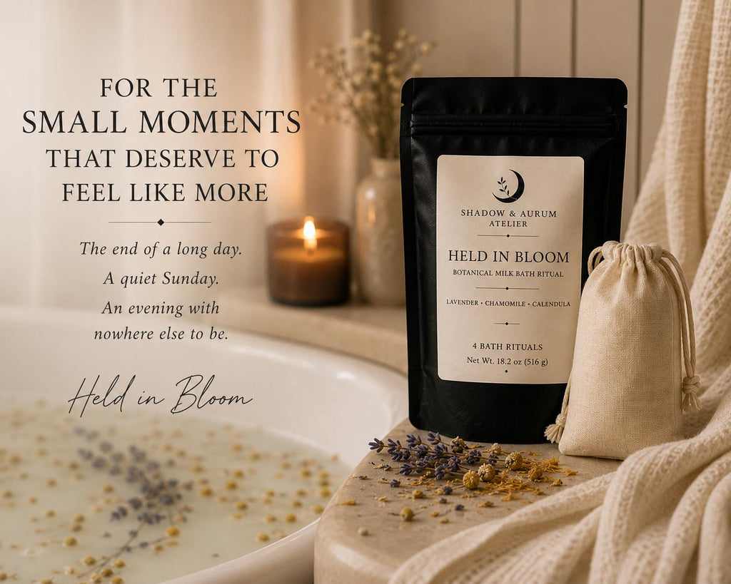 Lavender Milk Bath Tea with Chamomile & Calendula | Held in Bloom