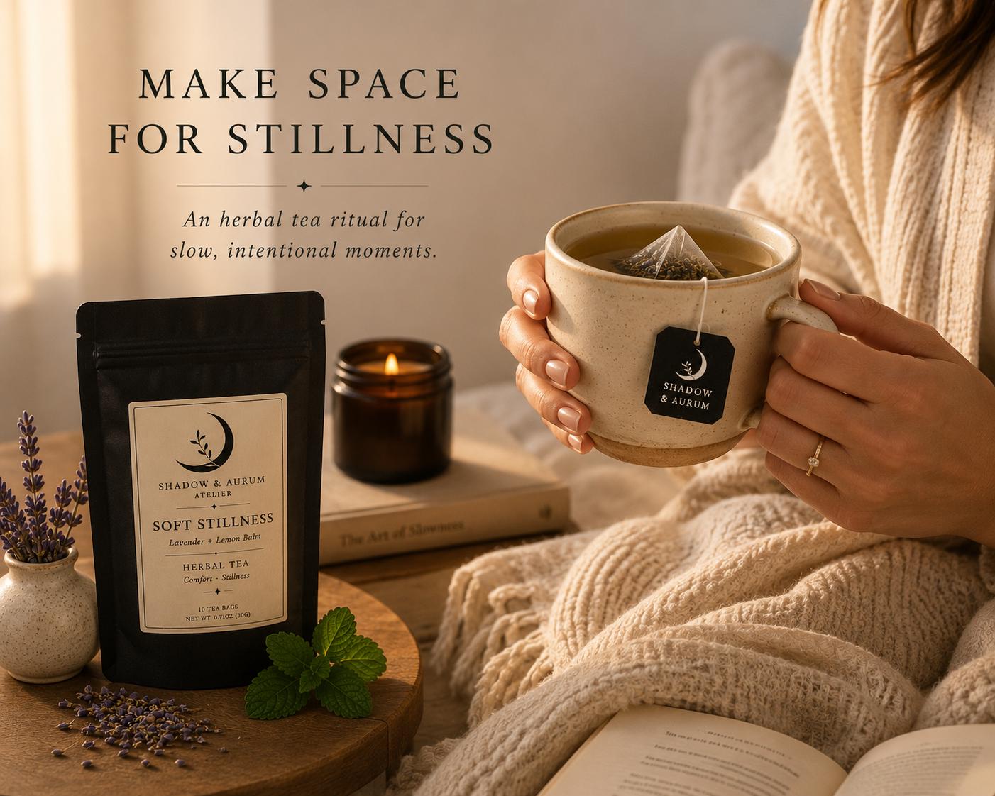 Lavender & Lemon Balm Herbal Tea | Caffeine Free Botanical Blend