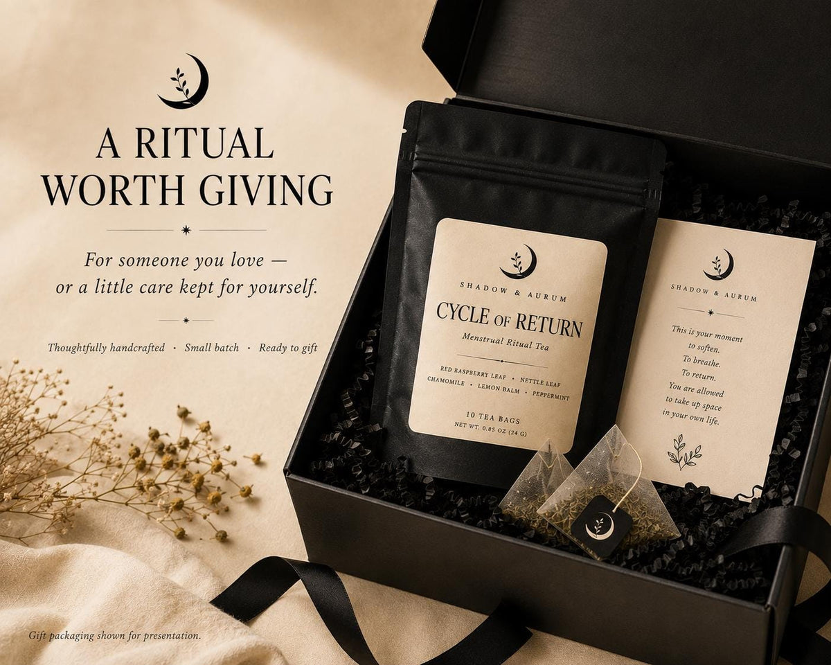 Menstrual Cycle Herbal Tea | Raspberry Leaf, Chamomile & Lemon Balm