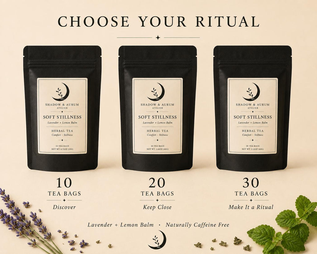 Lavender & Lemon Balm Herbal Tea | Caffeine Free Botanical Blend